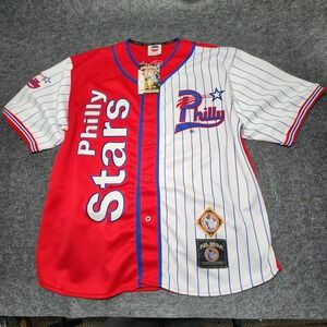 J-Head NLBM Negro Leagues Baseball Museum Jersey Philly Stars 48 Logo 2XL NEW